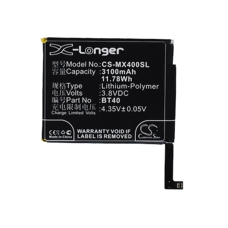 Bsc Preferred Meizu M460 M461 MX4 Mobile Phone Replacement Battery CS-MX400SL